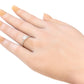 18K 無色D ダイヤモンドリング 0.696ct ラウンド