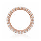 18KPG Round-Cut Diamond Eternity Ring - 1.12ct
