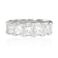 Princess-cut 5 Stone Colorless Diamond Ring - 1.5ct