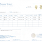 イエローダイヤモンドピアス鑑定書画像 ペア 0.8ct SI1 詳細