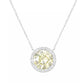 イエローダイアモンドネックレス ラウンド 1.292ct SI1 画像
