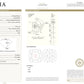 イエローダイヤモンドリング鑑定書GIA画像 クッション 1.96ct I1 詳細