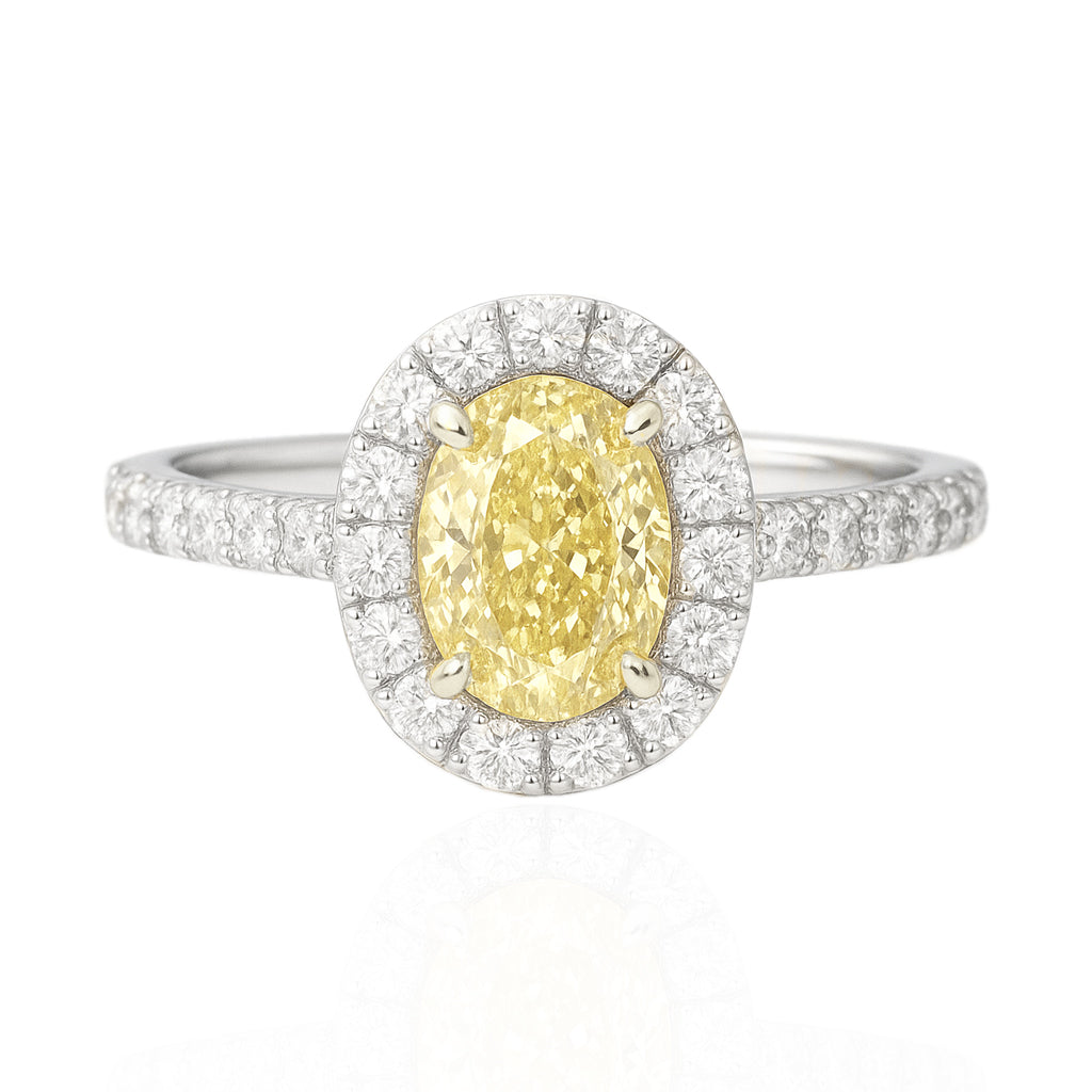 ピンクダイヤモンド リング 0.03～0.05ct VVS～SI-FANCY VIVID