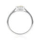 イエローダイアモンドリング クッション 0.703ct SI2 画像