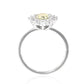 イエローダイヤモンドリング オーバル 1.488ct SI2 裏画像