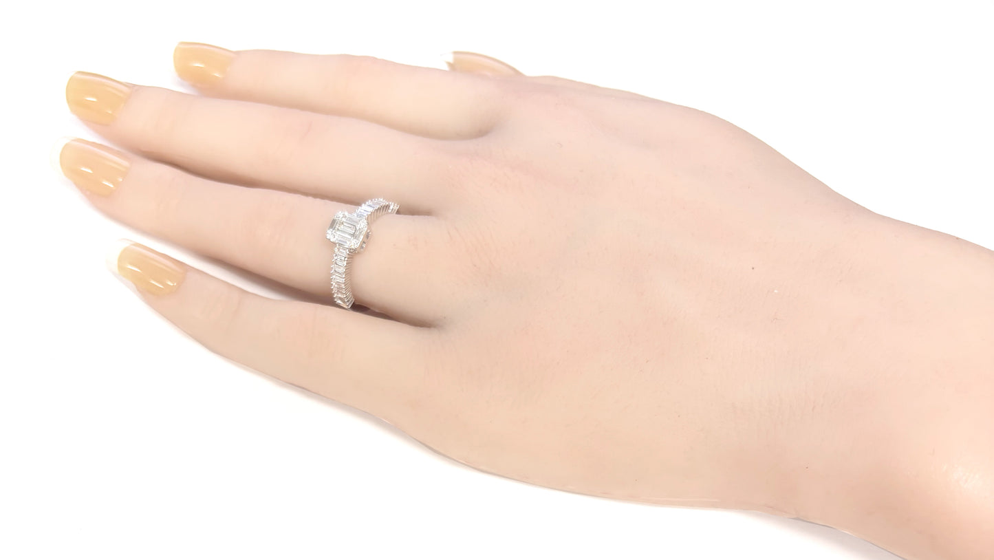 Baguette Diamond Ring - 0.73ct