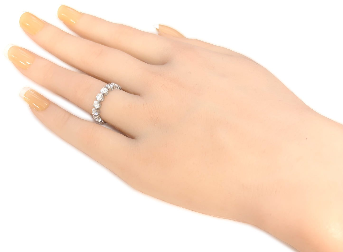 Round-Cut Diamond Full Eternity Ring - 1.81ct