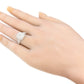 18K Baguette&Round-cut Near Colorless Diamond Ring - 1.68ct