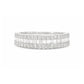 18K Round & Baguette-Cut Diamond Ring - 0.59ct