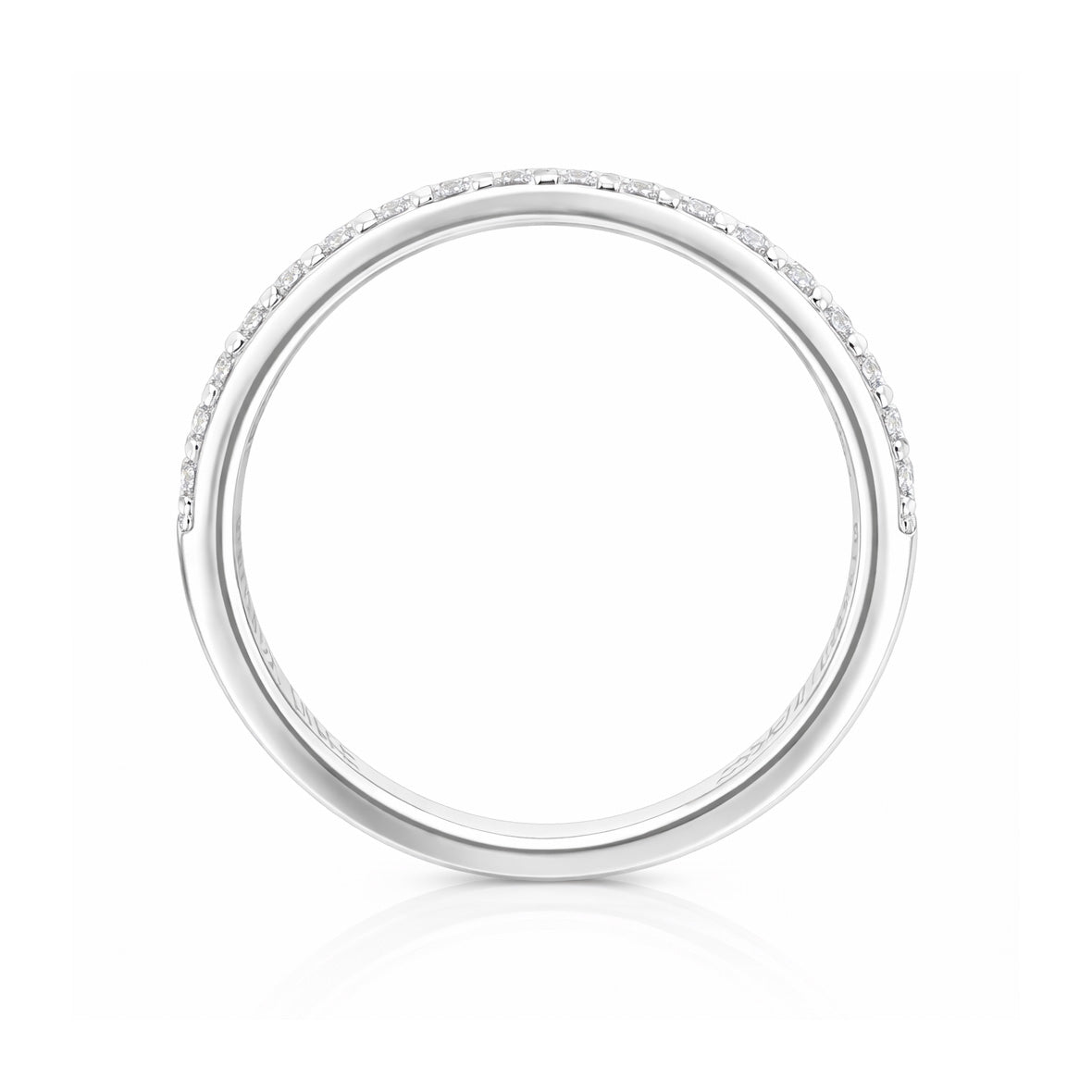 PT950 ラウンドダイヤモンド エタニティリング 0.33ct