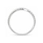 18K V字ライン ダイヤモンドリング 0.49ct