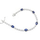 Diamond - Sapphire CVD Tennis Bracelet - 5.94ct