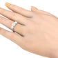 18K Colorless Diamond Ring Round-cut (3 Stones) - 0.5c