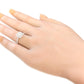 18K Princess-cut Colorless Diamond Ring - 1.302ct