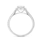 18K Round-cut Colorless Diamond Ring - 1.303ct