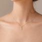 18K Oval Fancy Intense Yellow Natural Diamond Pendant Necklace - 1.374ct