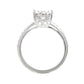 Round Colorless Diamond Ring - 0.636ct