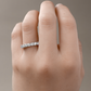 18K ラウンドダイヤモンド エタニティリング 1.63ct