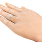 18K Pear-cut Colorless Diamond Ring - 1.547ct