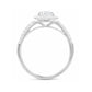 18K Colorless Diamond Ring Round-cut - 1.196ct