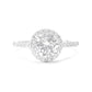18K Colorless Diamond Ring Round-cut - 1.196ct