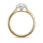 18K Colorless Pear-cut Diamond Ring - 0.682ct