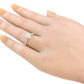 18K Colorless Pear Diamond Ring - 0.682ct 