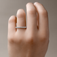 18K ラウンド ダイヤモンド フルエタニティリング 1.06ct