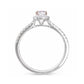 18K Cushion-cut Light Pink Diamond Ring - 0.71ct