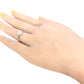 18K 花柄 ダイヤモンドリング 0.48ct G+ SI+