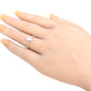 18K Oval-cut Colorless Diamond Ring - 1.051ct