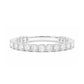 18K Round-Cut Diamond Eternity Ring - 1.02ct