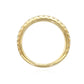 18KYG Round-Cut Near Colorless D-G Natural Diamond Eternity Ring 0.6ct