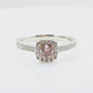 Mael Cushion Fancy Pink Diamond Ring - 0.811ct 