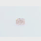 ラディアント 天然ピンクダイヤモンド 0.516ct Light Orangy Pink SI1 ルース