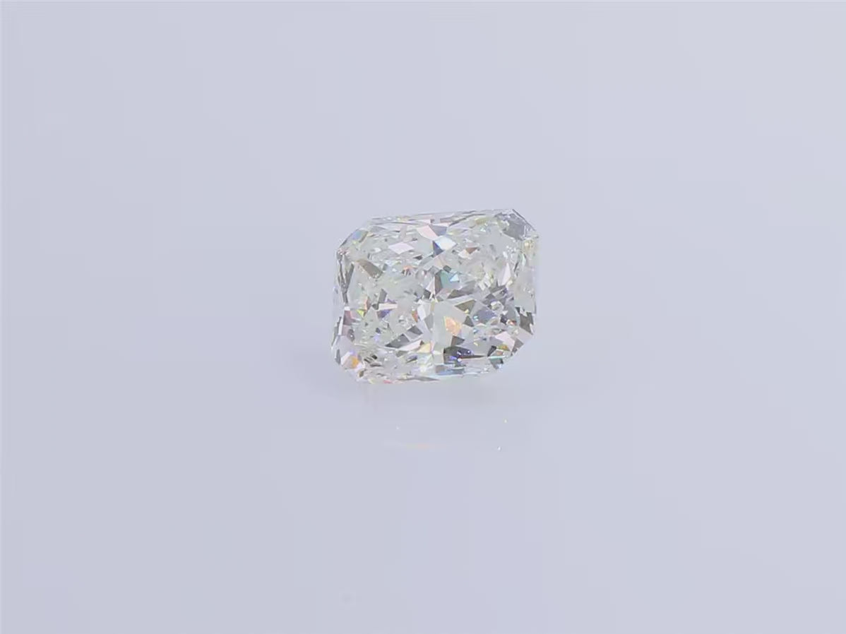 天然ダイヤモンドルース 1.001ct 無色H ラディアント ダイヤモンド映像
