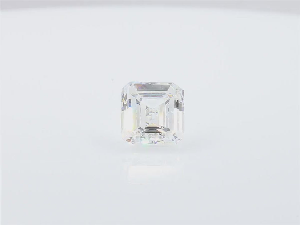 天然ダイヤモンドルース 無色 エメラルドカット VVS1 1.613ct 映像