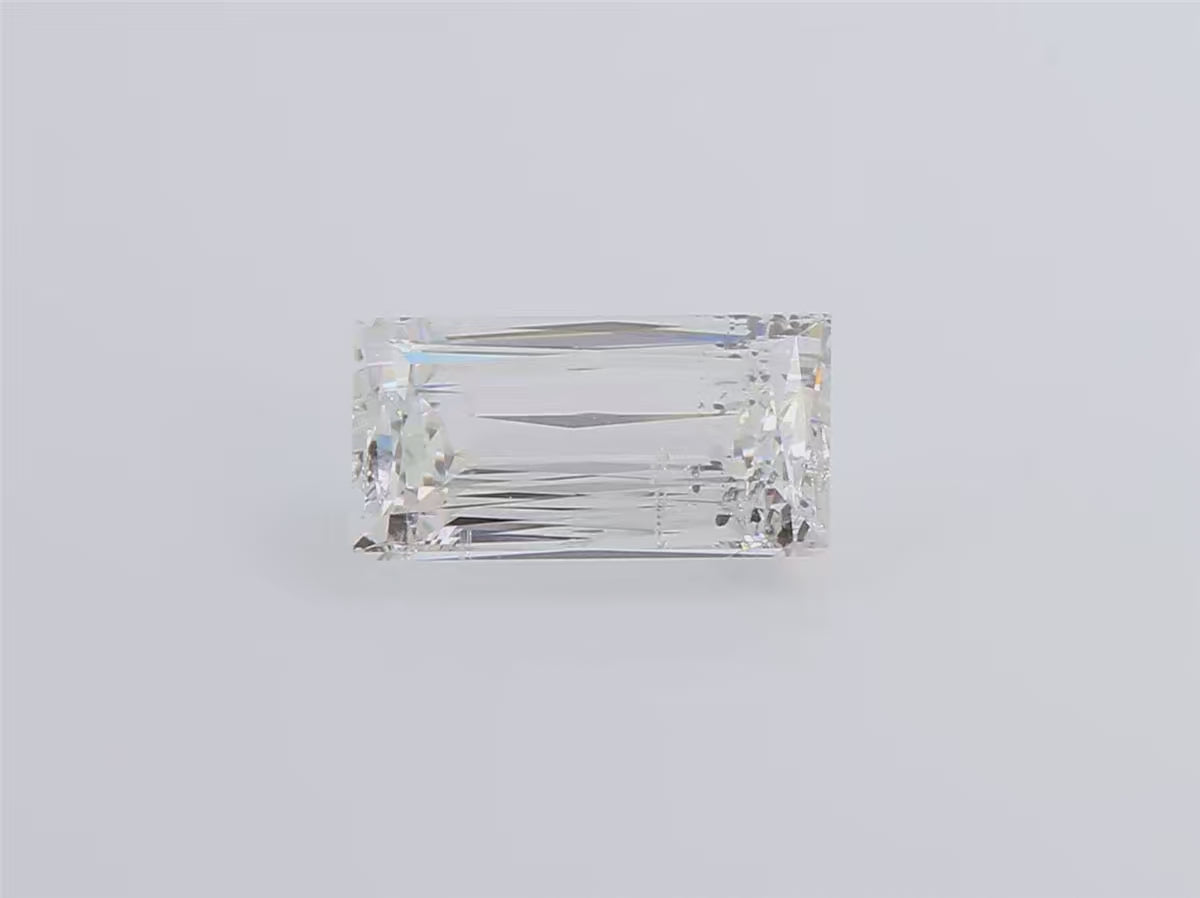 天然ダイヤモンドルース 2.075ct 無色G バゲット ダイヤモンド映像