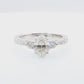 天然ダイヤモンドリング 1.374ct Oval 18KWG 映像