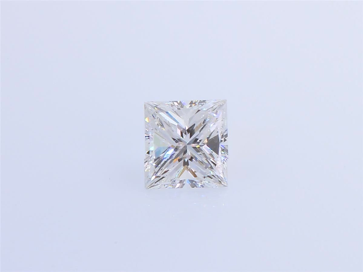 天然ダイヤモンドルース 1.05ct 無色G プリンセスカット ダイヤモンド映像