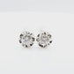 18K ダイヤモンドイヤリング ラウンド 0.606ct