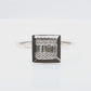 天然ダイヤモンドリング 0.25ct 18KWG バゲット 映像