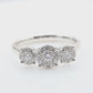  天然ダイヤモンドリング 無色 ラウンド 0.5ct  映像