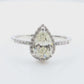 天然ダイヤモンドリング ベリーライトイエロー ペア SI1 1.455ct 映像