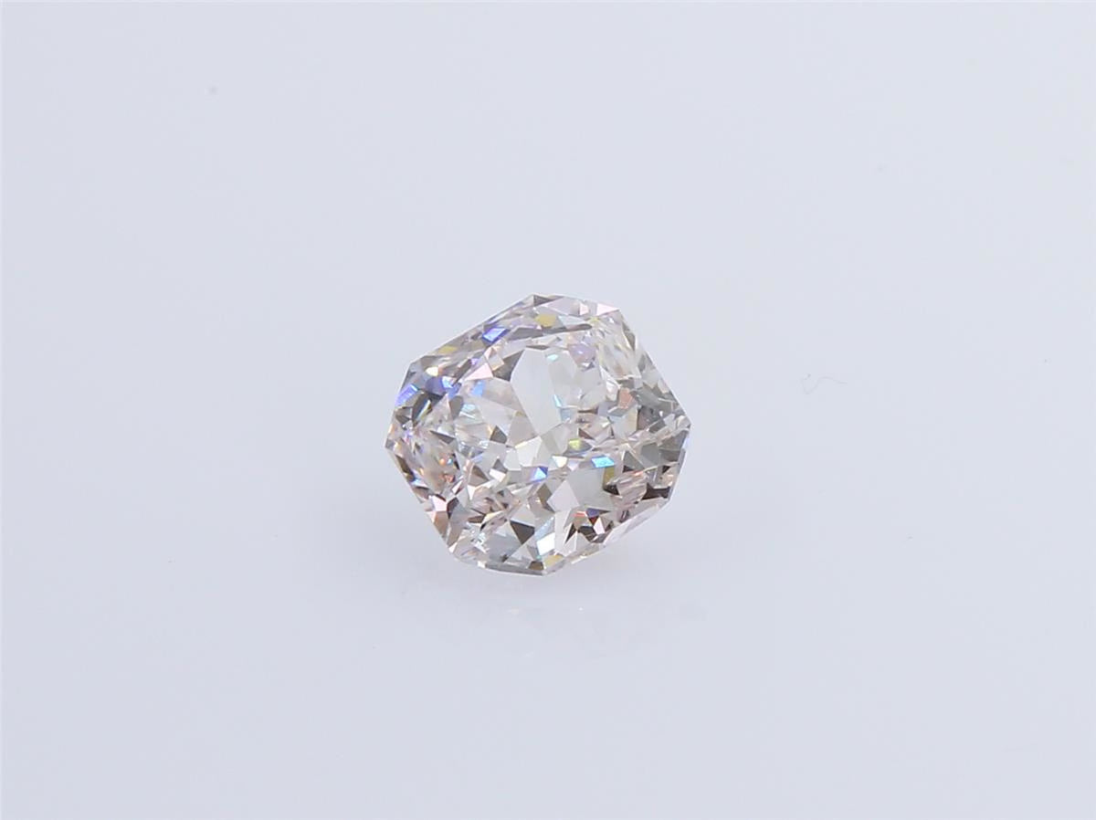 天然ダイヤモンドルース 1.129ct ベリーライトピンク ラディアント ダイヤモンド映像