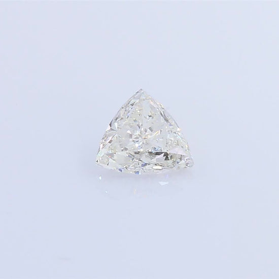 天然ダイヤモンドルース 0.701ct 無色H トリリアント ダイヤモンド映像