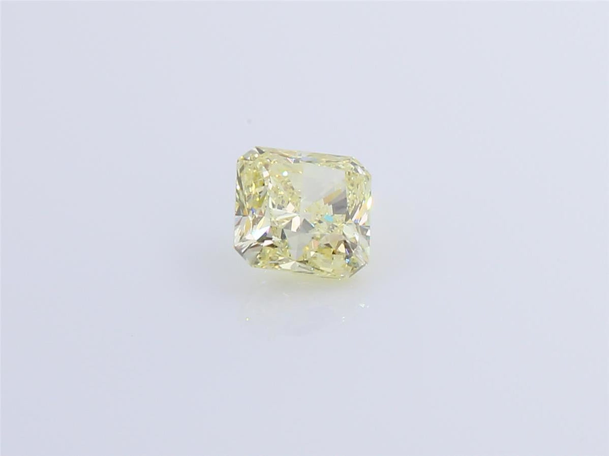 天然ダイヤモンドルース 1.2ct ファンシーイエロー ラディアント ダイヤモンド映像