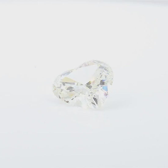 天然ダイヤモンドリング ほぼ無色 プリンセス VVS2 1.533ct  映像