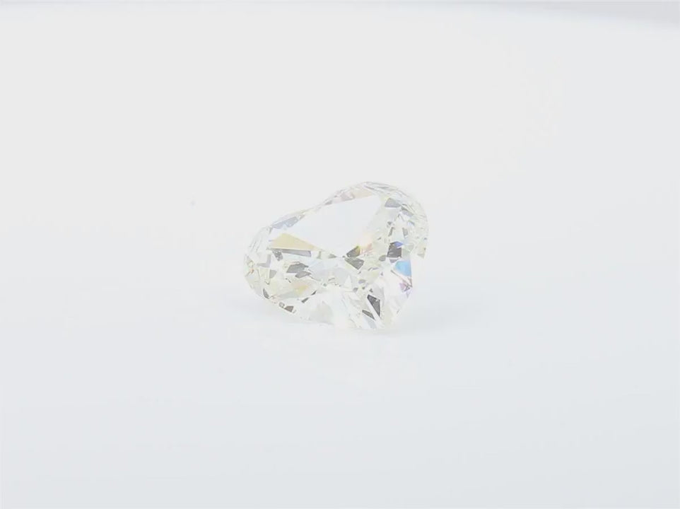 天然ダイヤモンドリング ほぼ無色 プリンセス VVS2 1.533ct  映像
