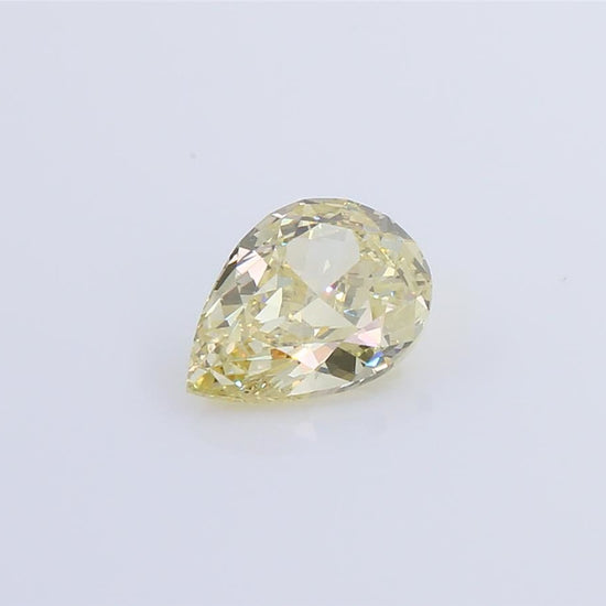 天然ダイヤモンドルース 1.549ct ファンシーイエロー ペア ダイヤモンド映像
